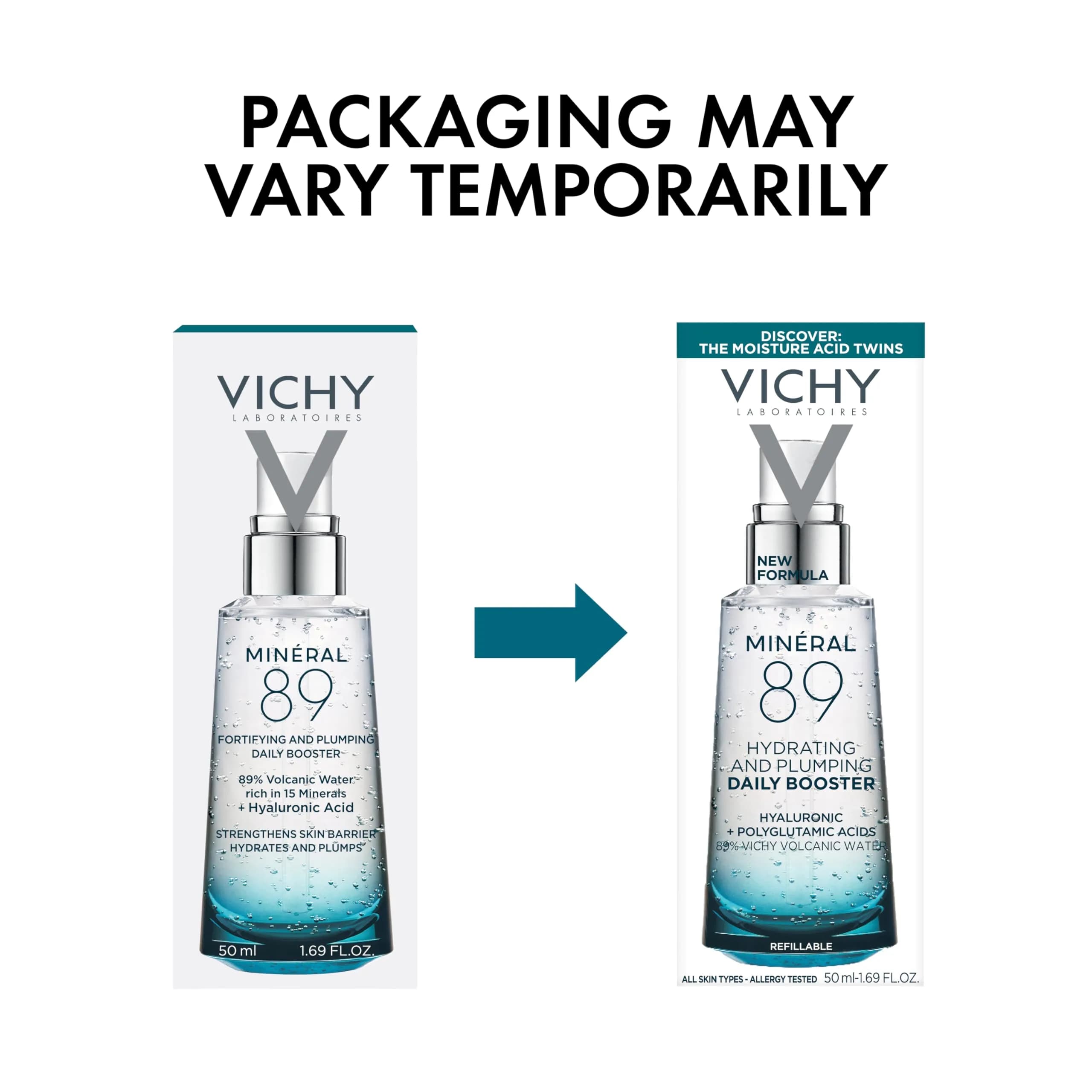 VICHY Mineral 89 Hyaluronic Acid Serum 50ml (1.7 Fl Oz) | Skin Barrier Repair - view 5
