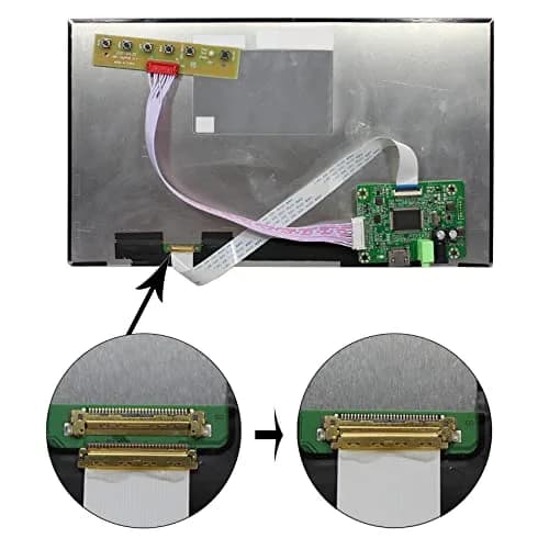 LCDBOARD H/D LCD Controller Board for 11.6" 13.3" 14" 15.6" 1366x768 30 Pin eDP | Compatible with popular panels thumbnail 4