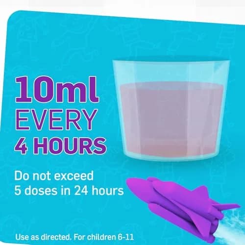 TUKOL Children's Cold & Flu Medicine Berry 4 Fl Oz | Fast Relief for Kids 6-11 thumbnail 6