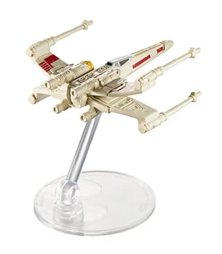 Hot Wheels Star Wars Starships 40th Anniversary X-Wing 5 Vehicle, Red | Collectible Star Wars Carship for Kids & Fans thumbnail 3