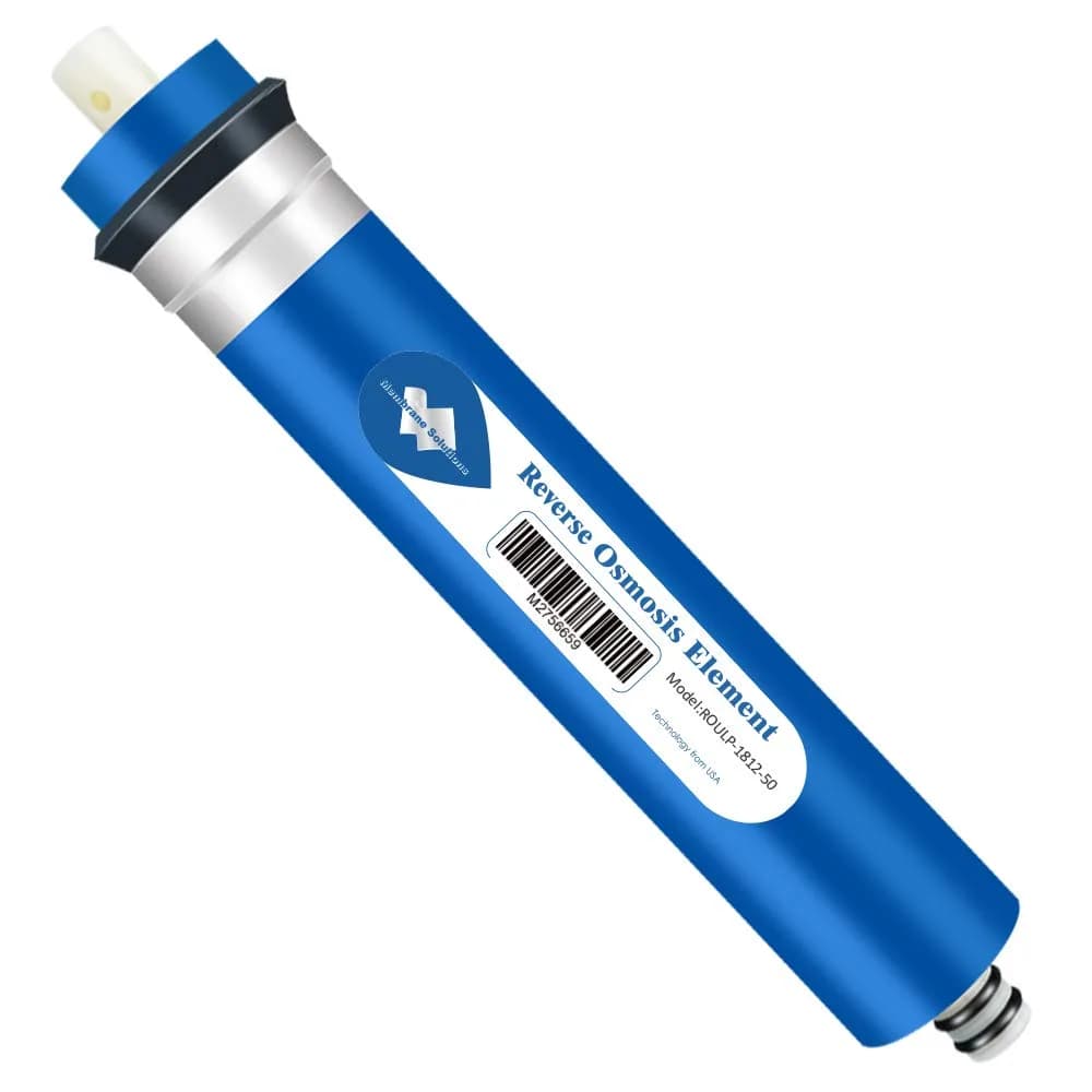 Membrane Solutions NSF/ANSI 58 Certified 50 GPD Reverse Osmosis Membrane | High Rejection & Compatibility (70-120 chars)