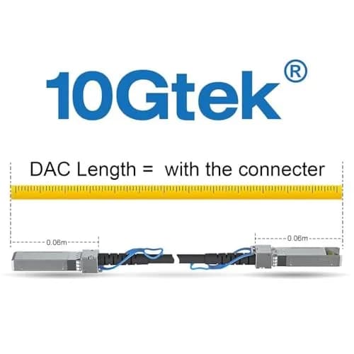 10Gtek Green 10G SFP+ Twinax DAC Cable 1m | High-Speed Copper for Cisco & Data Centers thumbnail 6