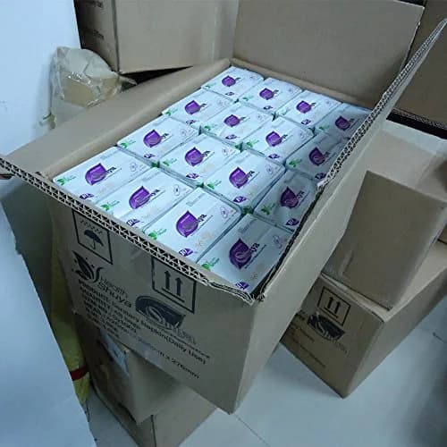 SHUYA Ultral Thin Anion Sanitary Pads for Women, 245mm, 50 Count | Mint Herbal Scented, Aluminum Foil Pack thumbnail 10