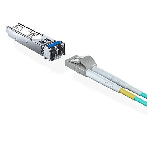 H!Fiber 1.25G Single Mode SFP LC Module 20km | 1Gbps Fiber Transceiver for Cisco GLC-LH-SMD thumbnail 5