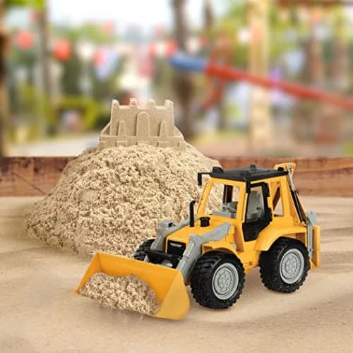 Driven by Battat Steam Roller Toy with Lights & Sounds | 19cm (7.5in) Construction Vehicle for Kids 3+ thumbnail 7