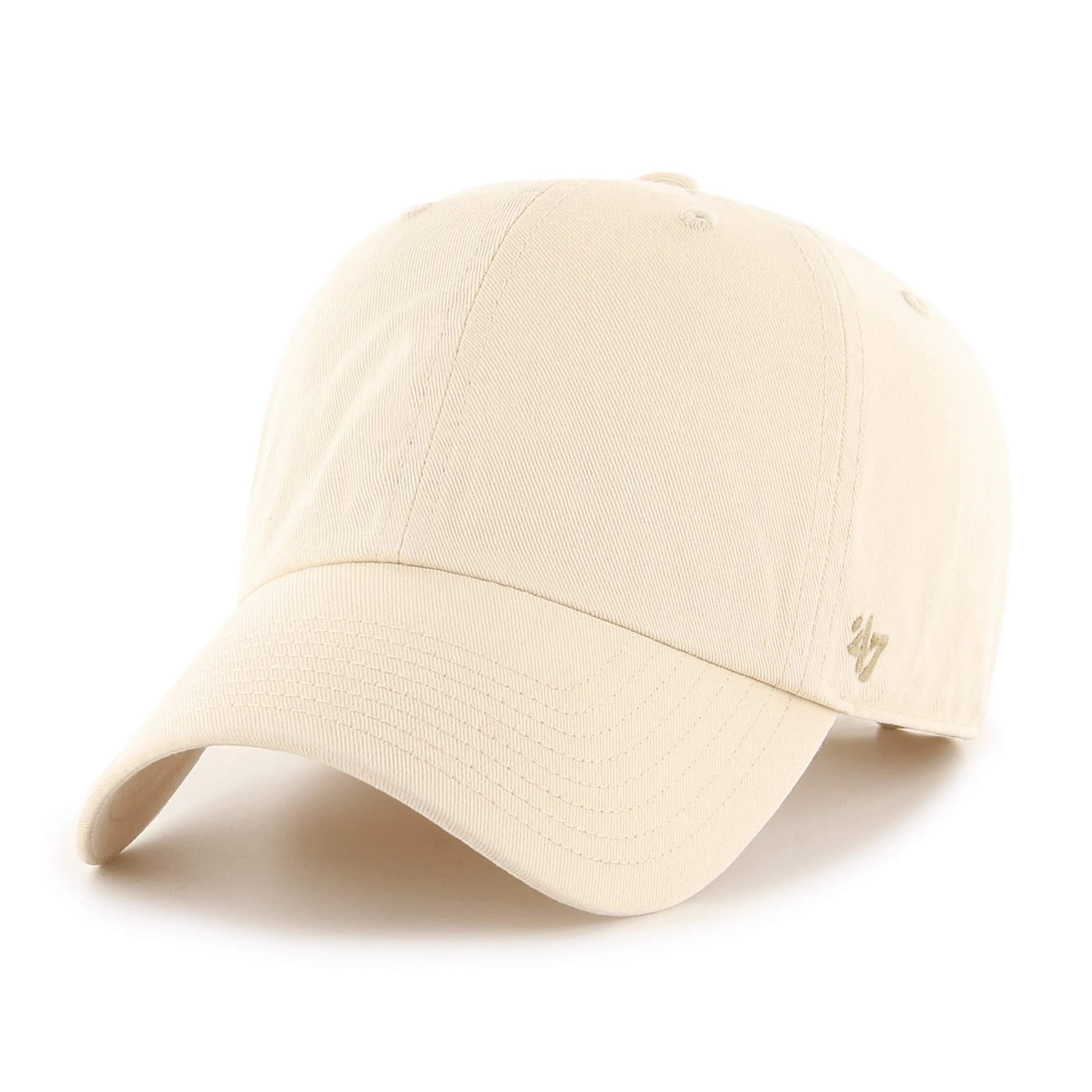 47 Classic Clean Up Cap Natural Adjustable Beige | Relaxed Fit Cotton Baseball Cap — Beige