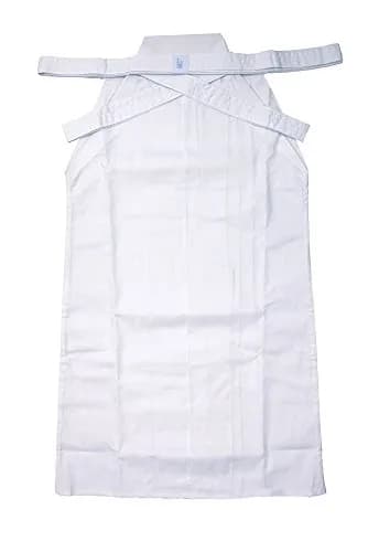 ZooBoo Mens Kendo Aikido Hapkido Martial Arts Sportswear Hakama (S/165, White) | Traditional Kendo Uniform for Training & Competition thumbnail 1