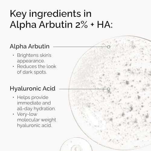 The Ordinary Alpha Arbutin 2% + Hyaluronic Acid Serum 30ml (1 Fl Oz) | Targets Dark Spots & Evens Skin Tone thumbnail 2