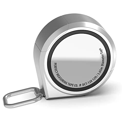 PERFECT MEASURING TAPE Diameter & Circumference Tape Measure 12ft / 3.5m | Steel Flexible Tape for Pipes & Trees thumbnail 1