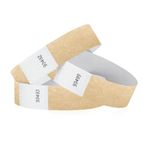 Wristco Gold Tyvek Wristbands 200 Count | Tamper-Proof for Events thumbnail 1