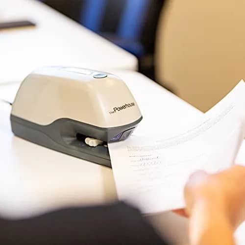 PraxxisPro Powerhouse Electric Stapler 40 Sheet Capacity | Ultra-Quiet Jam-Free Office Stapler thumbnail 5