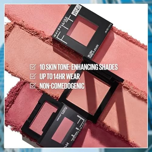 Maybelline Fit Me Blush, Wine Shade, 4.5g (0.16 Oz) | Natural Radiant Glow thumbnail 6