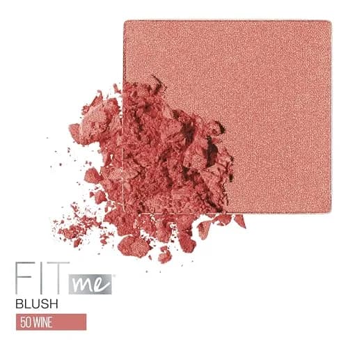 Maybelline Fit Me Blush, Wine Shade, 4.5g (0.16 Oz) | Natural Radiant Glow thumbnail 2