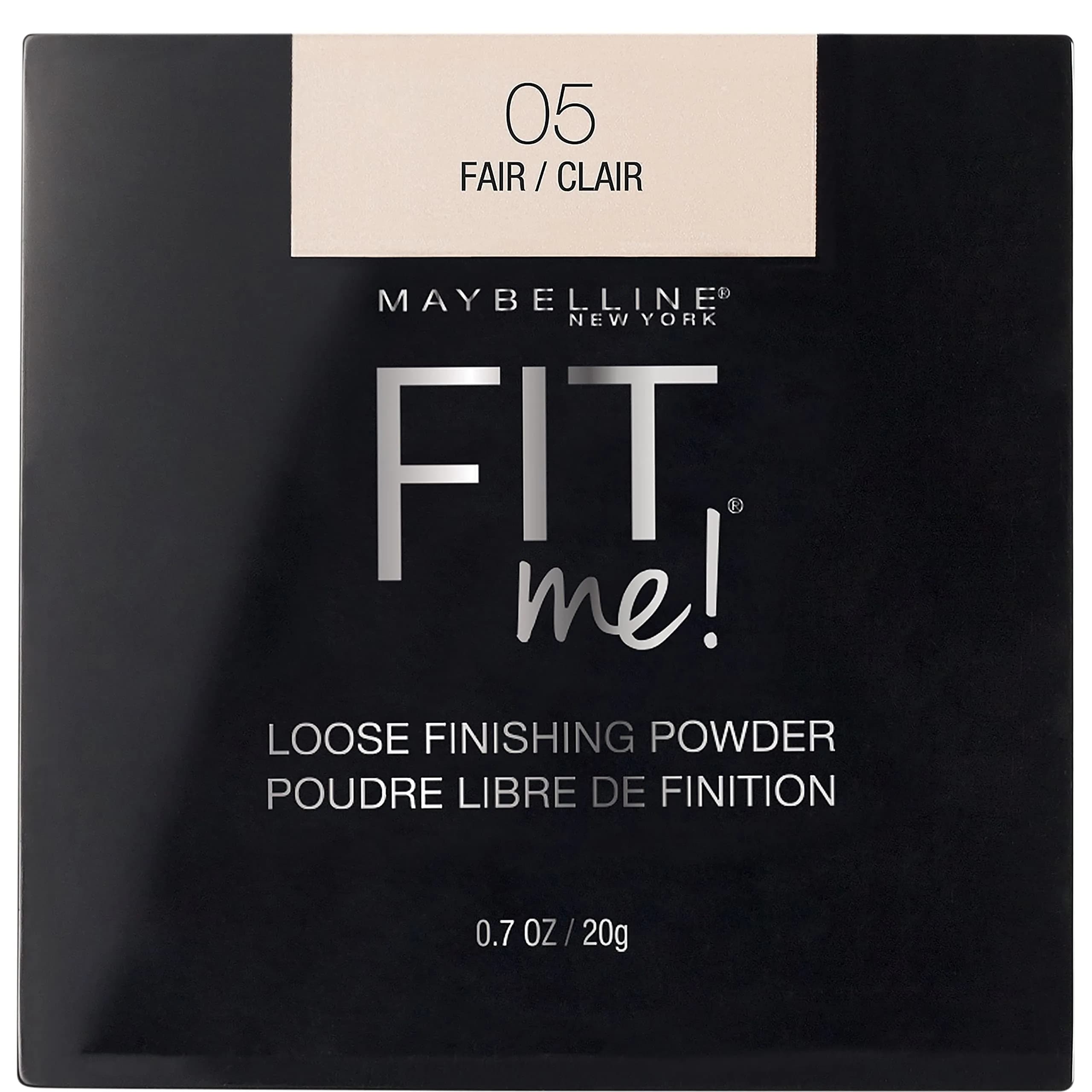 Maybelline Fit Me Loose Setting Powder, Light, 0.7 oz (20 g) | Shine Control & Smooth Texture — Maybelline Fit Me Loose Setting Powder, Face Powder Makeup & Finishing Powder, Fair