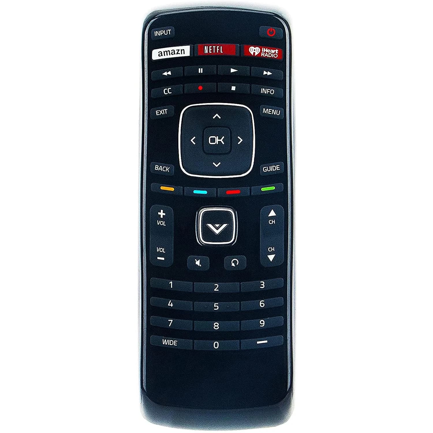 ZdalaMit XRT112 Replacement Remote Control for Vizio Smart TVs | Pre-Programmed Infrared Remote - main product image