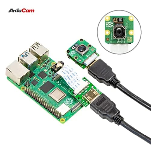 Arducam CSI to HDMI Extension Module with 15pin FPC Cable for Raspberry Pi Camera V3/V1/V2/HQ (Pack of 2, 10m Extension) thumbnail 2