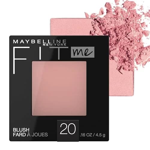 Maybelline Fit Me Powder Blush, Mauve - Lightweight, Blendable, All-Day Natural Color - main product image