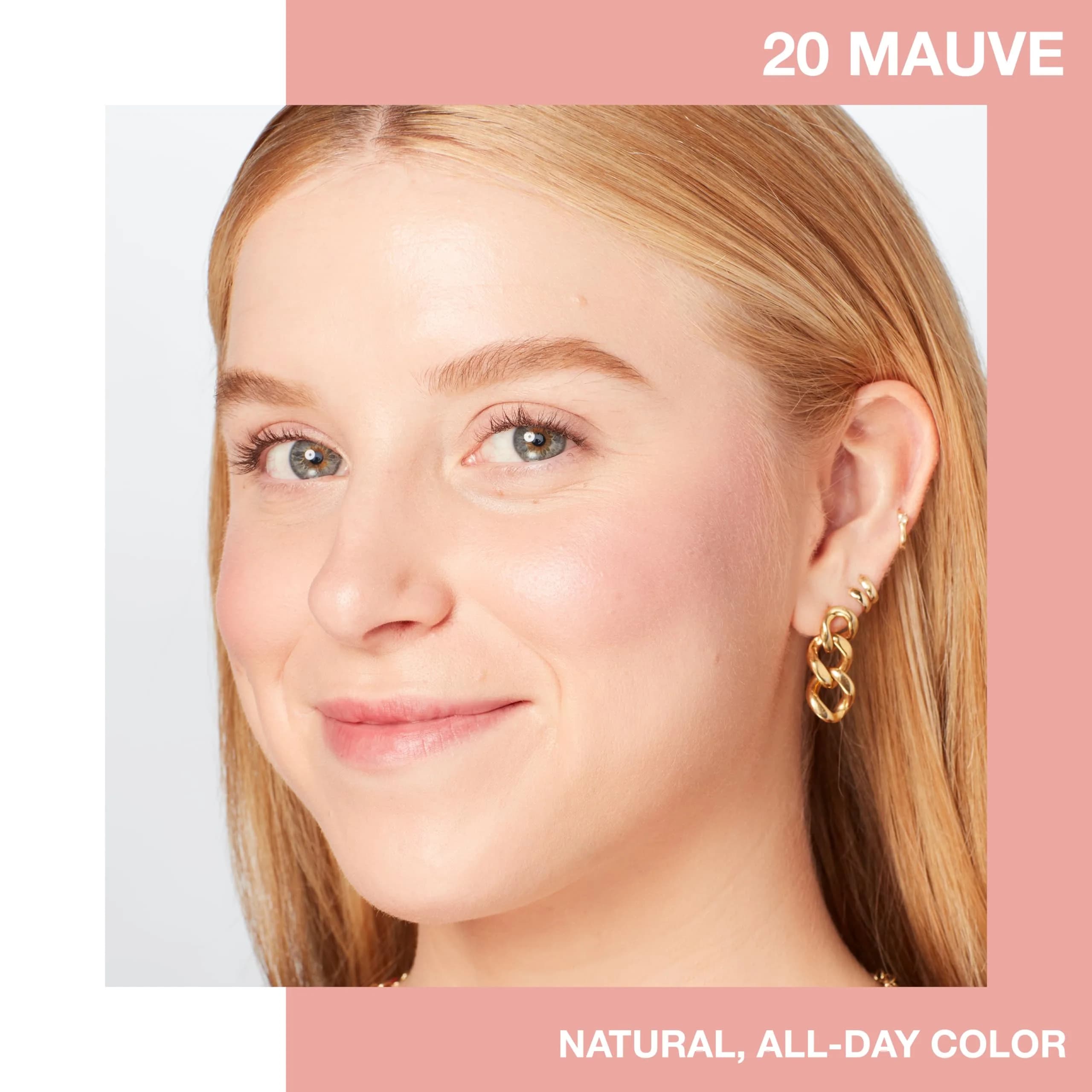 Maybelline Fit Me Powder Blush, Mauve - Lightweight, Blendable, All-Day Natural Color thumbnail 3