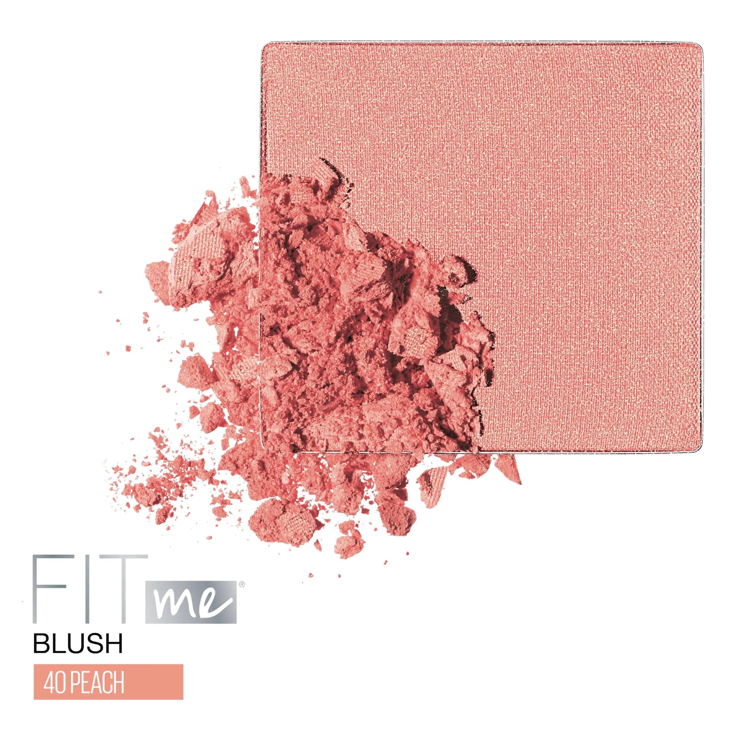 Maybelline Fit Me Blush, Peach, 0.16 oz (4.5 g) | Natural All-Day Color - view 2