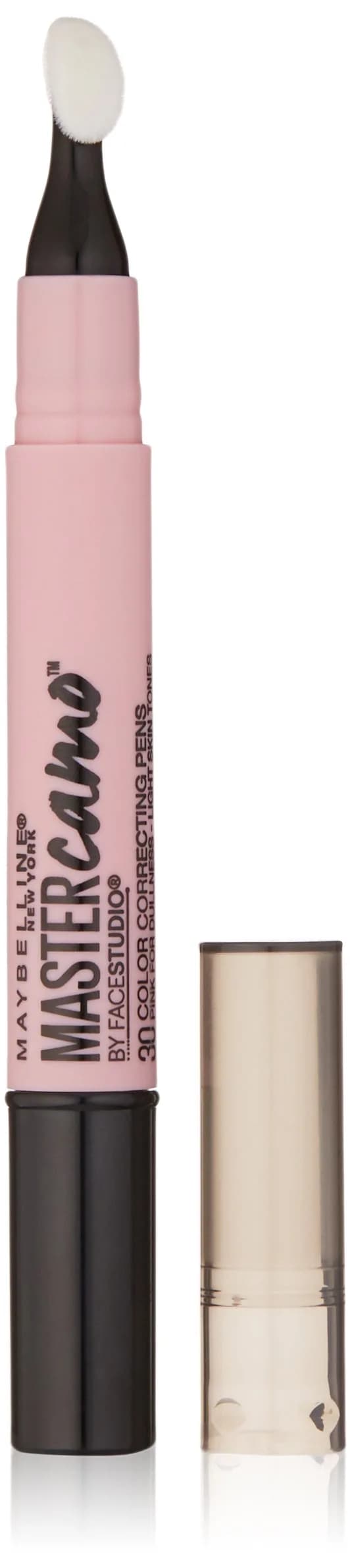 Maybelline New York Master Camo Color Correcting Pen Pink For Dullness 0.05 fl. oz. (1.5 ml) | Brightens Dullness for Light Skin Tones - main product image