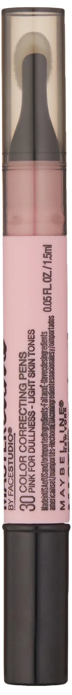 Maybelline New York Master Camo Color Correcting Pen Pink For Dullness 0.05 fl. oz. (1.5 ml) | Brightens Dullness for Light Skin Tones - view 2
