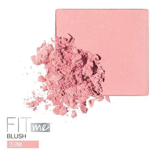 Maybelline Fit Me Blush in Pink: Lightweight, Smooth, Blendable, Long-lasting All-Day Face Makeup thumbnail 2