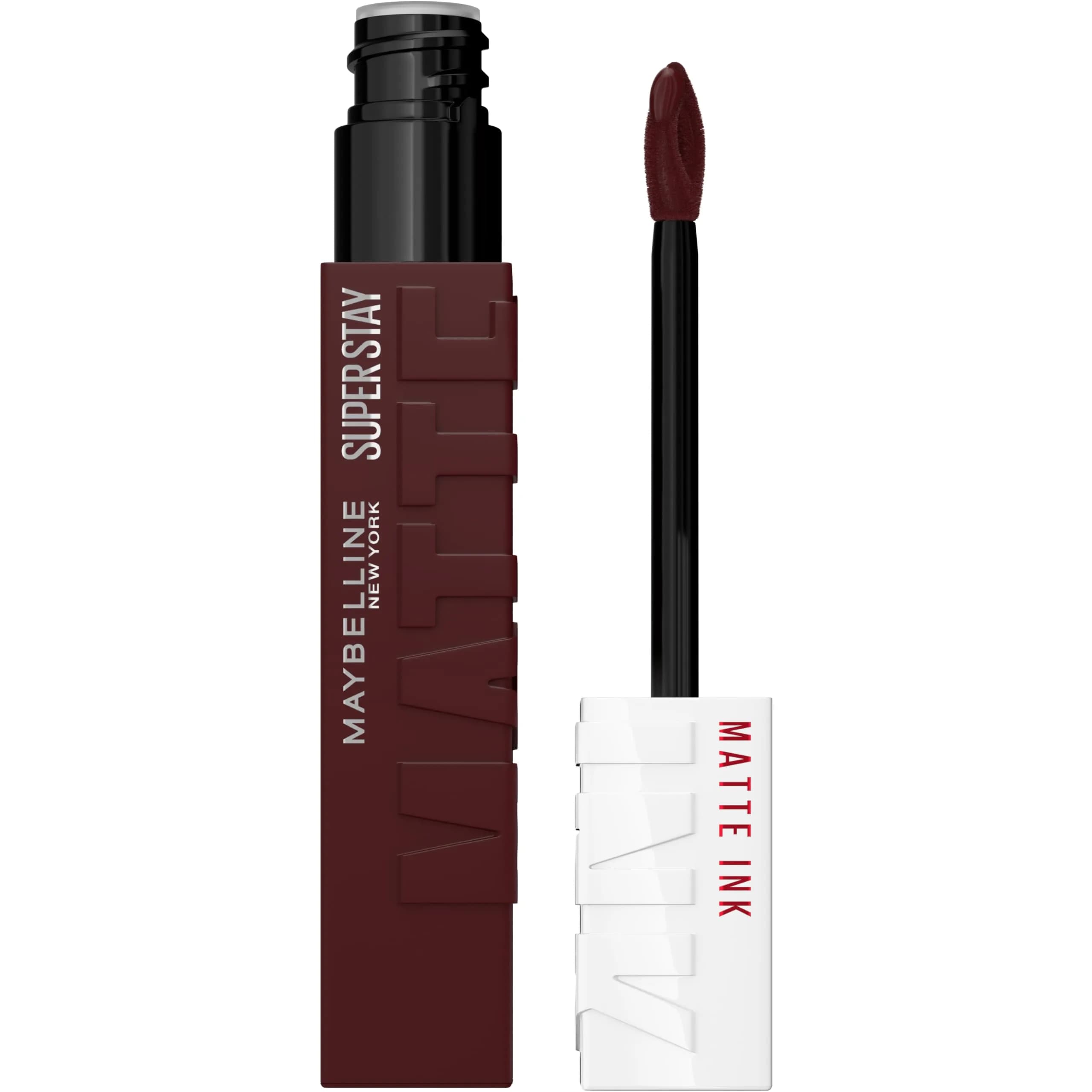 Maybelline Super Stay Matte Ink Voyager Deep Red Liquid Lip Color, 5ml | 16-Hour Transfer-Proof Matte - main product image