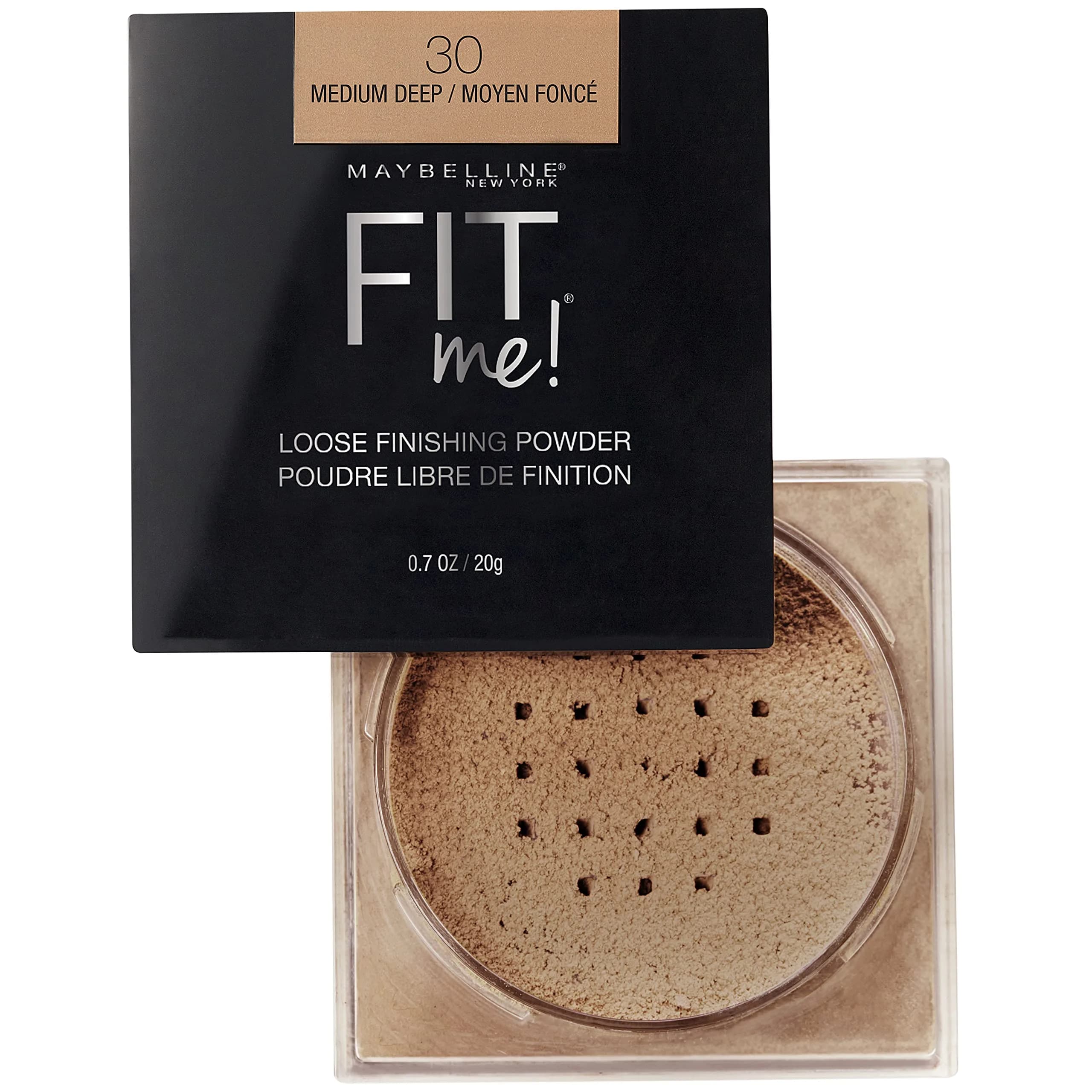 Maybelline Fit Me Loose Setting Powder, Medium Deep, 0.7 oz (20 g) | Mineral-Based Formula for Shine Control - view 5