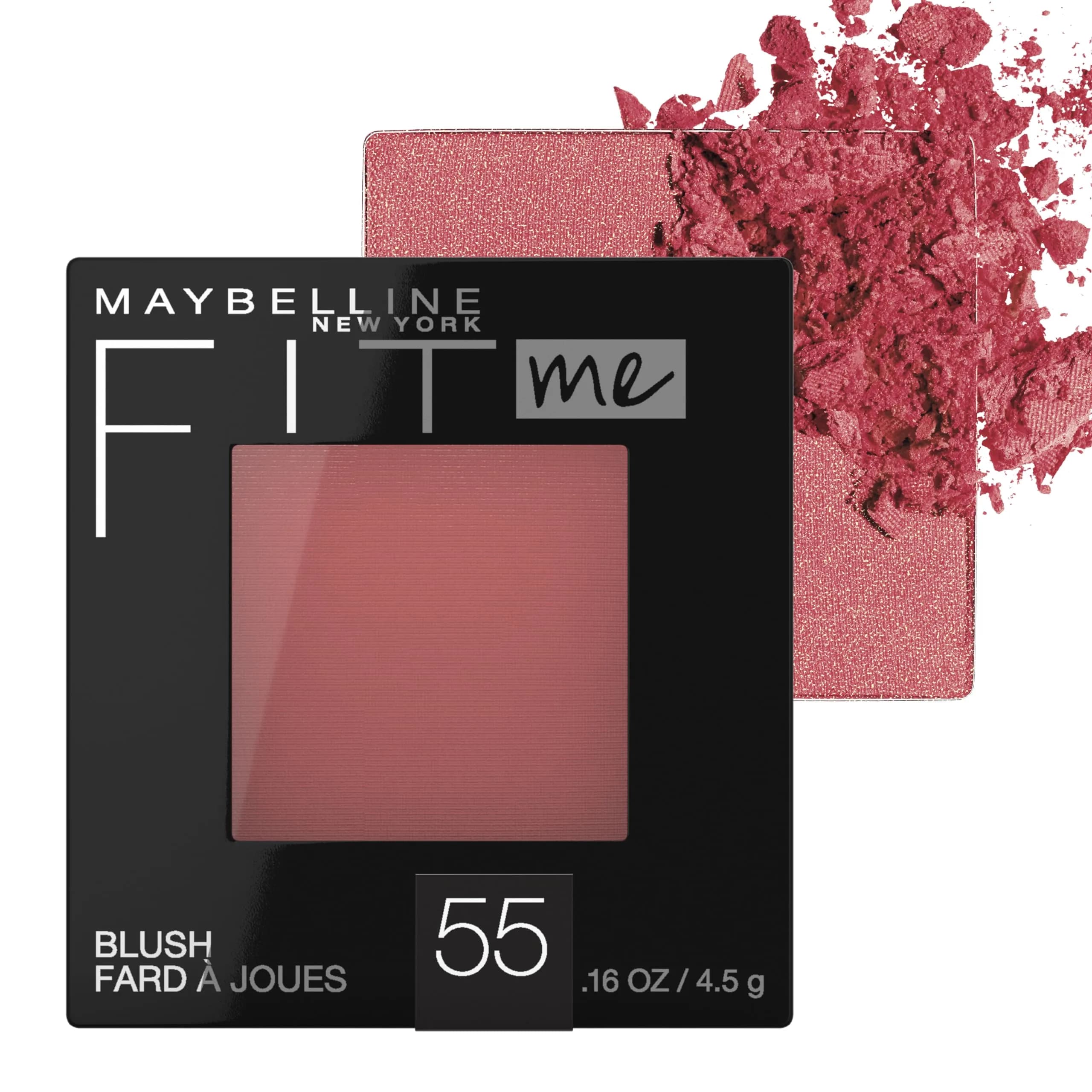 Maybelline Fit Me Powder Blush, Berry - Blendable, Lightweight, Long-Lasting Face Makeup - main product image