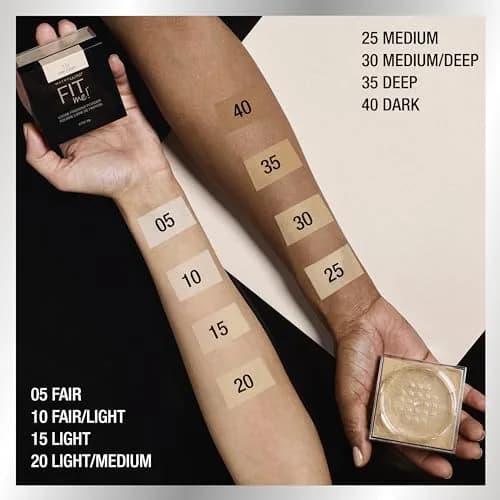 Maybelline Fit Me Loose Setting Powder, Medium, 0.7 Oz (19.8g) | Mineral-Based Formula, Shine Control thumbnail 4