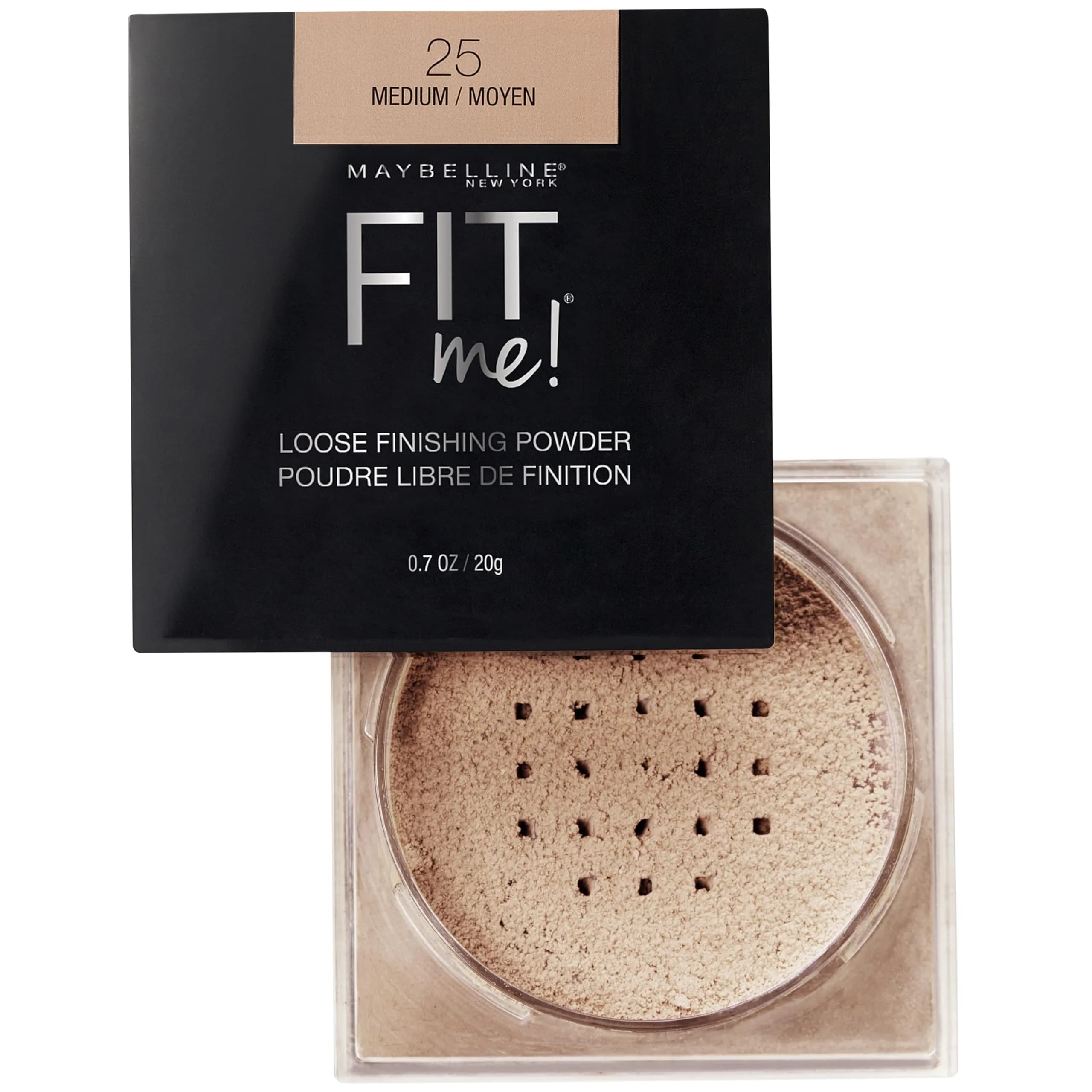 Maybelline Fit Me Loose Setting Powder, Medium, 0.7 Oz (19.8g) | Mineral-Based Formula, Shine Control - view 5