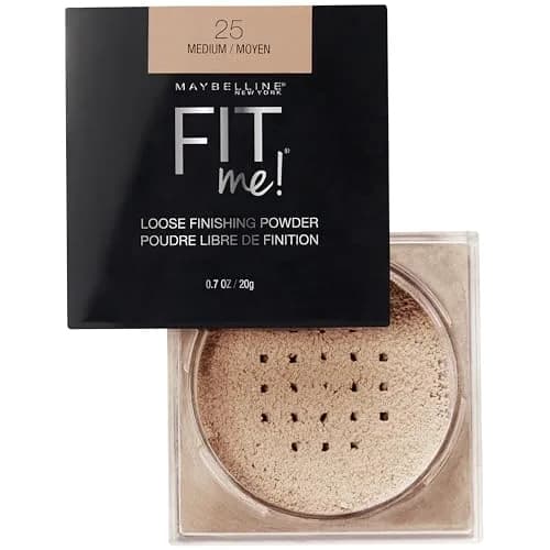 Maybelline Fit Me Loose Setting Powder, Medium, 0.7 Oz (19.8g) | Mineral-Based Formula, Shine Control thumbnail 5