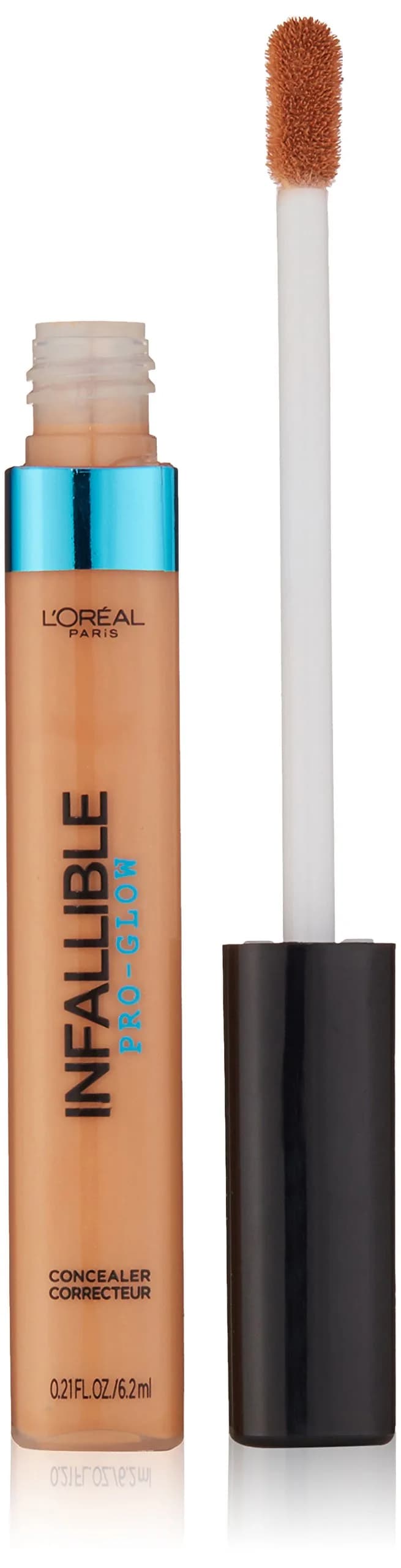 L'Oreal Paris Infallible Pro Glow Concealer Classic Ivory 6ml (0.21 Fl Oz) | Luminous Buildable Coverage — Sun Beige