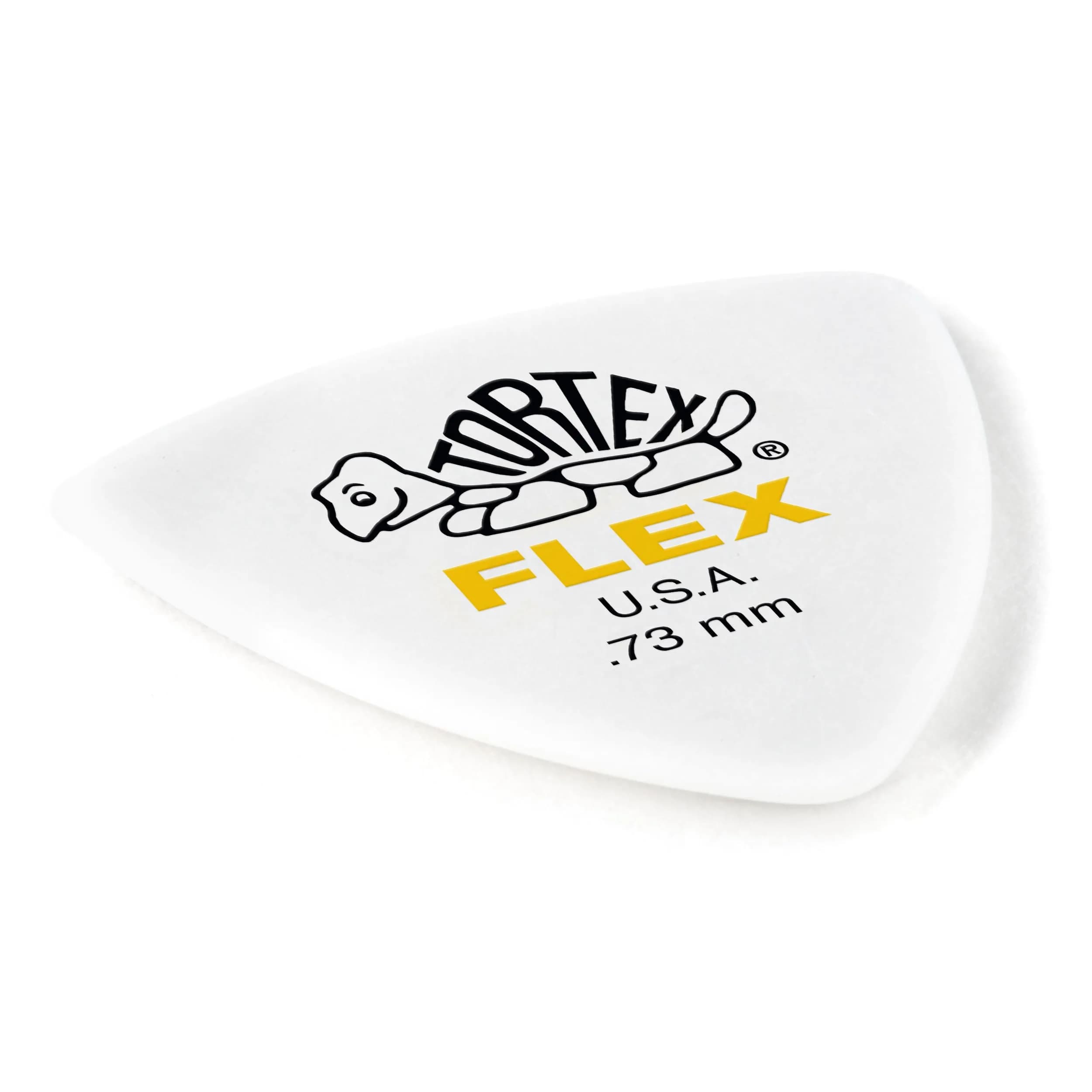 Jim Dunlop Tortex Flex Triangle Pick 0.73mm (6 Pack) | USA-Made Delrin for Snappy Attack - view 2