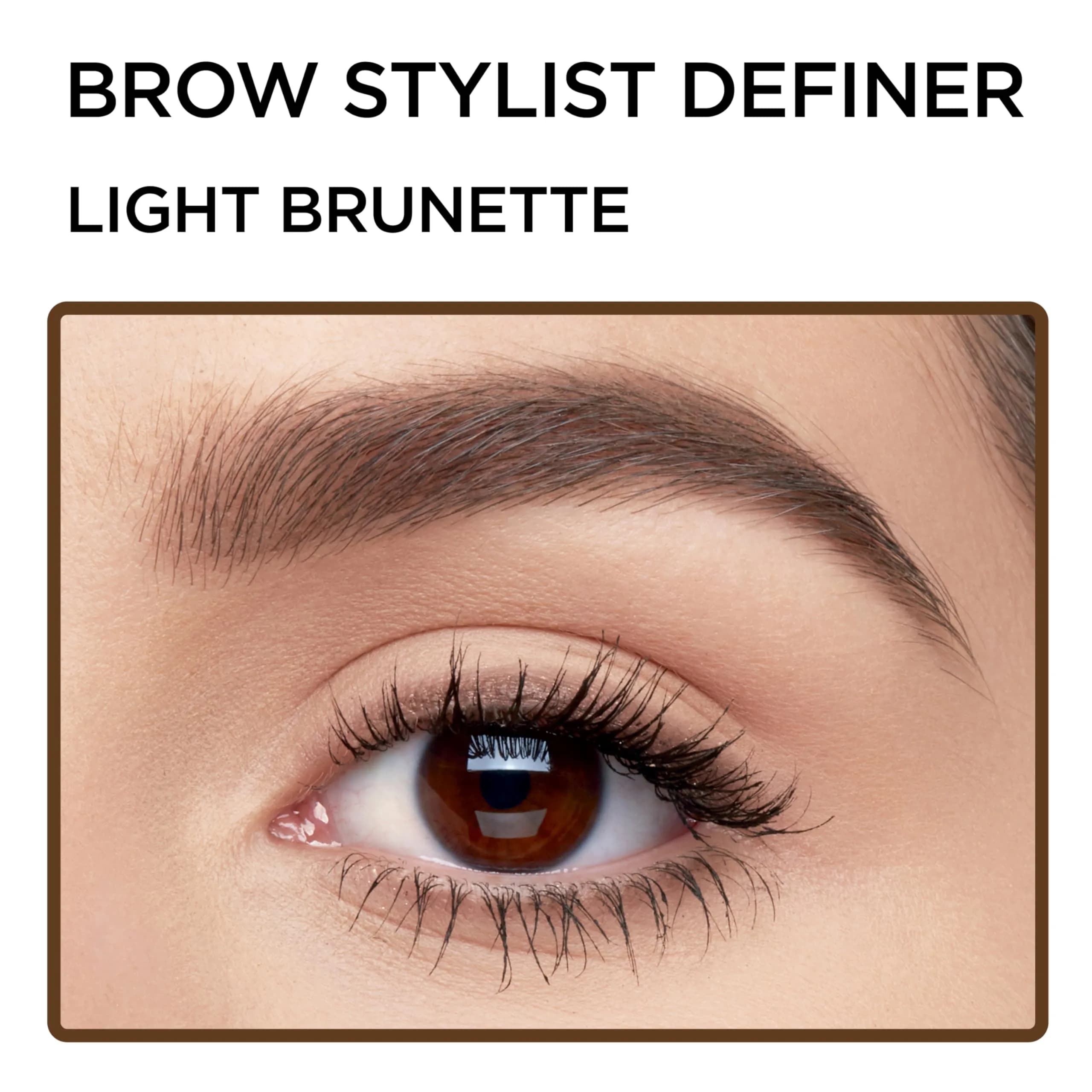 L'Oreal Paris Brow Stylist Definer Waterproof Eyebrow Pencil, Light Brunette - Ultra-Fine Tip for Natural Brows thumbnail 4