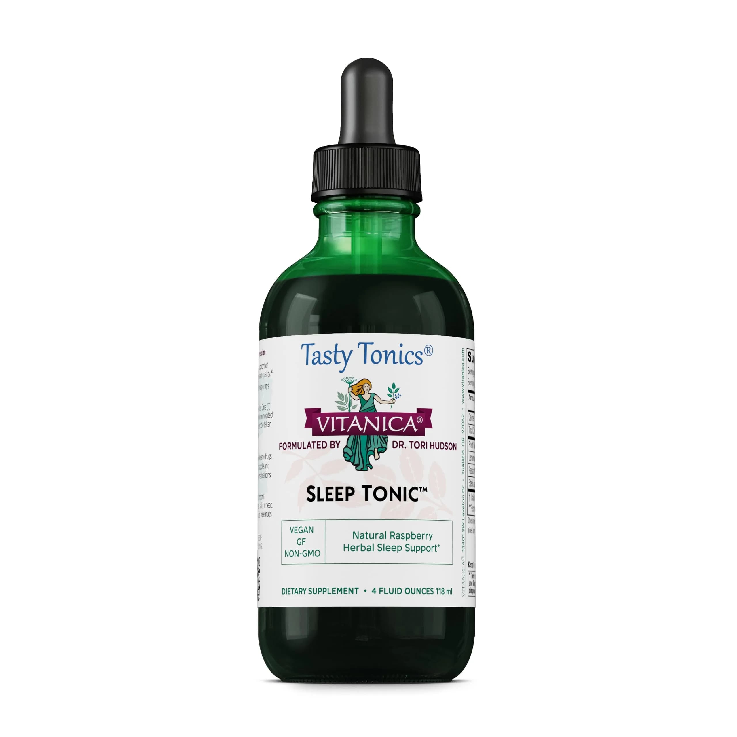 Vitanica Sleep Tonic Liquid 4 Fl Oz | Natural Calm Support for Adults