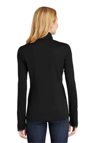 SPORT-TEK Women's Sport-Wick Stretch Contrast Full Zip Jacket | Moisture-Wicking, Lightweight, Durable (70-120 chars) thumbnail 3