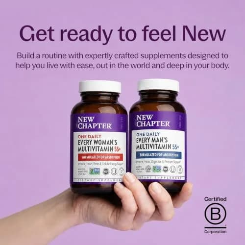 New Chapter Every Woman's One Daily 55+ Multivitamin 48 Tablets | Supports Immune & Bone Health thumbnail 9
