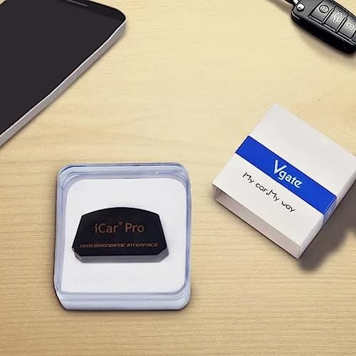Vgate iCar Pro Wi-Fi OBD2 Scanner Tool | 60g (2.1oz) Black thumbnail 2