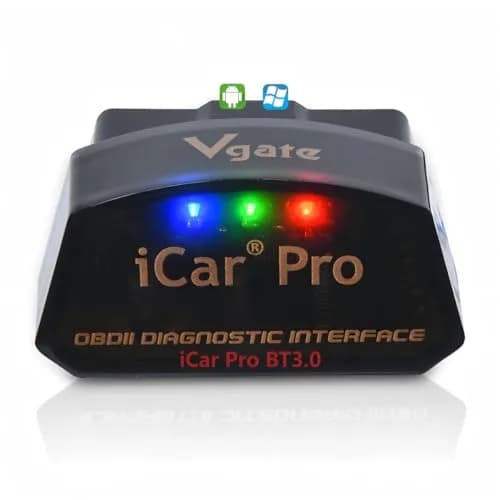 Vgate iCar Pro Bluetooth 3.0 OBD2 Scanner | Android & Windows | 4.6cm (1.85in) Length | Check Engine Light Diagnosis thumbnail 1