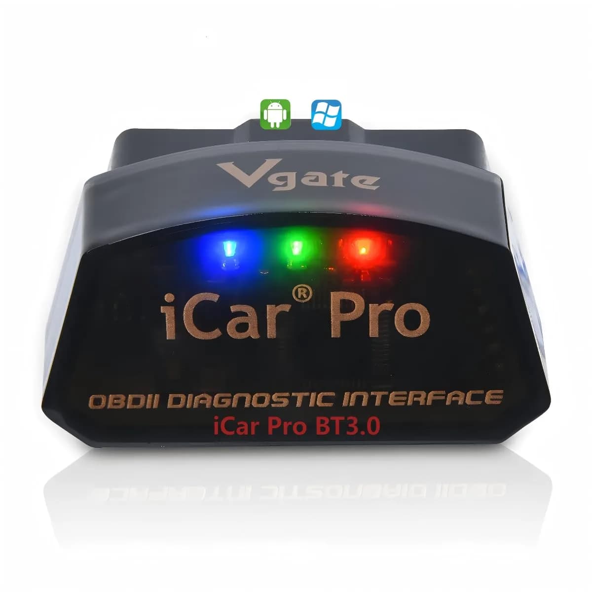 Vgate iCar Pro Bluetooth 3.0 OBD2 Scanner | Android & Windows | 4.6cm (1.85in) Length | Check Engine Light Diagnosis - main product image