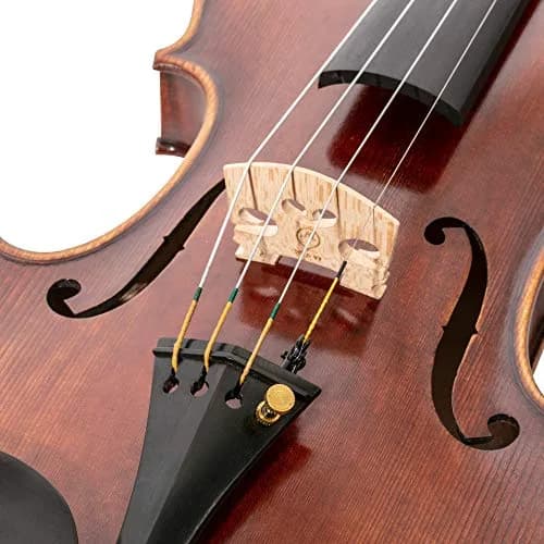 MI&VI Hamilton Violin Strings Universal Full Set 4/4 Scale (G-D-A-E) with Extra E-String | Germany Steel | Ball-End | Medium Tension thumbnail 6