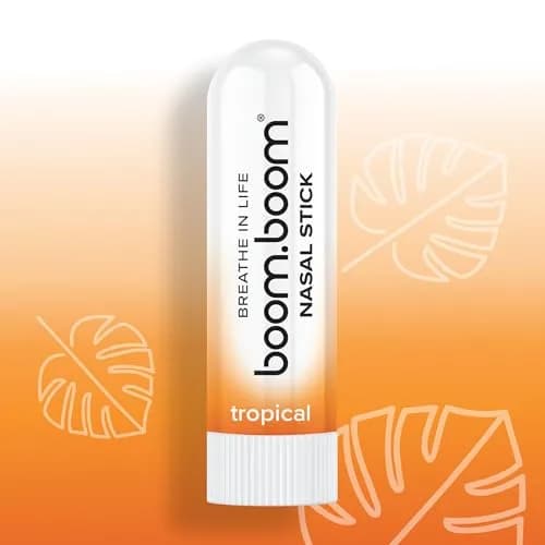 BoomBoom Tropical Nasal Inhaler Stick 3-Pack | Vapor Flow Technology for Clear Breathing thumbnail 5