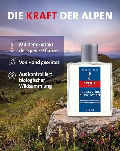 Speick Men Natural Shaving Agent with Lavender Oil 100ml (3.4 Fl Oz) | Vegan Skin Care for Electric Razors thumbnail 6