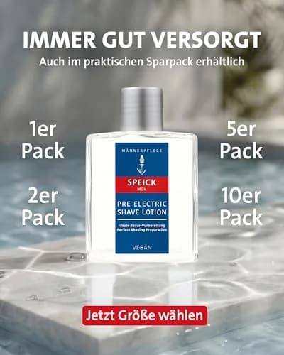 Speick Men Natural Shaving Agent with Lavender Oil 100ml (3.4 Fl Oz) | Vegan Skin Care for Electric Razors thumbnail 8