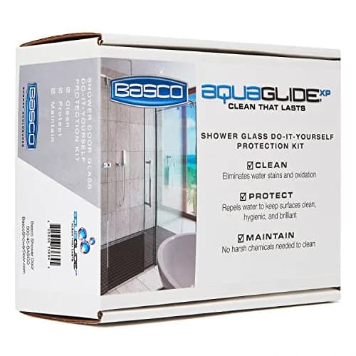 Basco AquaGlideXP Shower Door Glass Water Repellent Kit | Glass Protection, Easy Maintenance, 150-200 sq ft thumbnail 3
