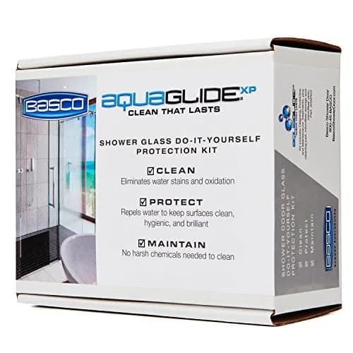 Basco AquaGlideXP Shower Door Glass Water Repellent Kit | Glass Protection, Easy Maintenance, 150-200 sq ft thumbnail 4