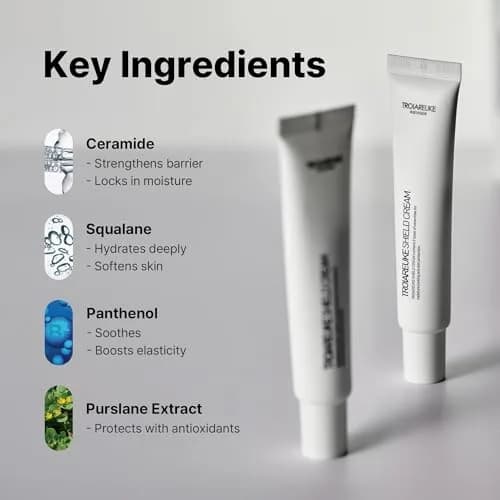 TROIAREUKE Shield Cream, Ceramide Moisture Barrier Cream, 1 Fl Oz | Supports Resilient Skin & Extra Hydration thumbnail 2