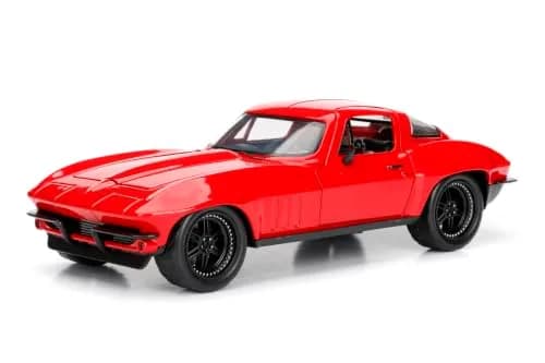 Jada Fast & Furious 1:24 Letty's 1966 Chevy Corvette Die-cast Car | Authentic Movie Replica for Kids & Adults thumbnail 1