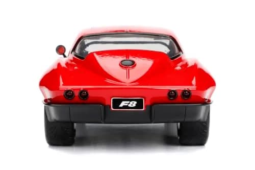 Jada Fast & Furious 1:24 Letty's 1966 Chevy Corvette Die-cast Car | Authentic Movie Replica for Kids & Adults thumbnail 5
